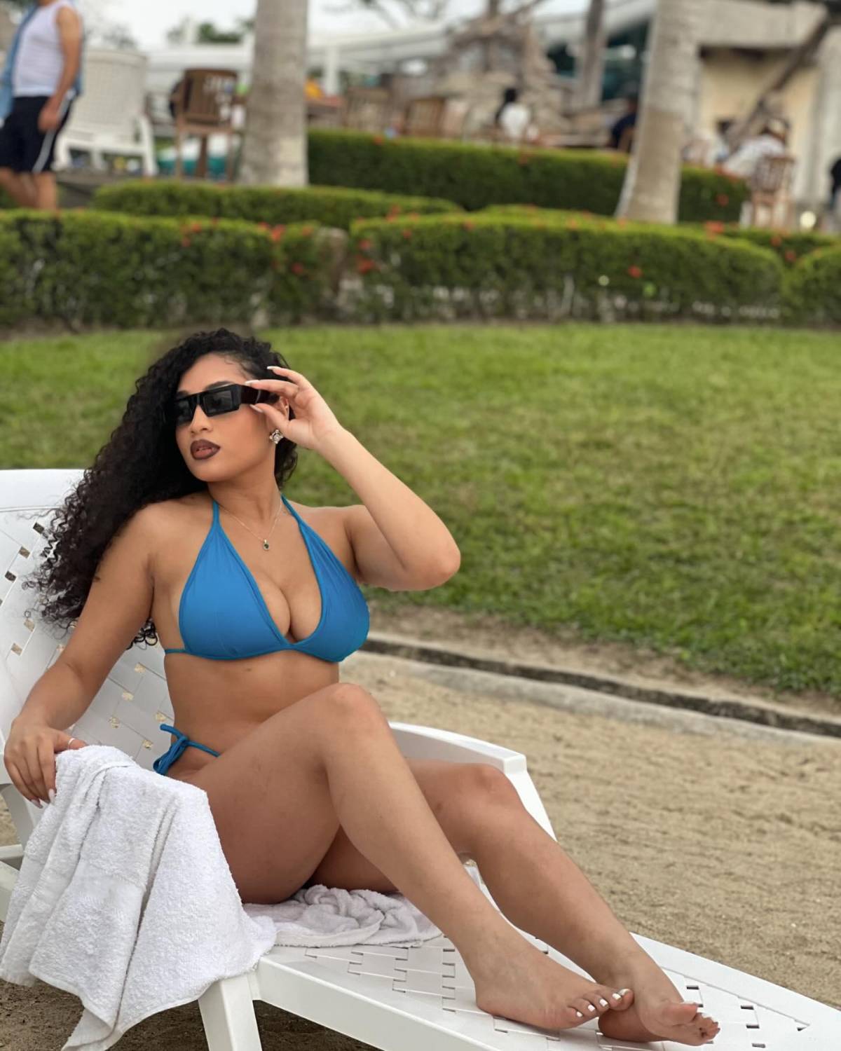 Valeria, la bomba sexy que tiene loco de enamorado a reconocido exjugador del Olimpia y Motagua