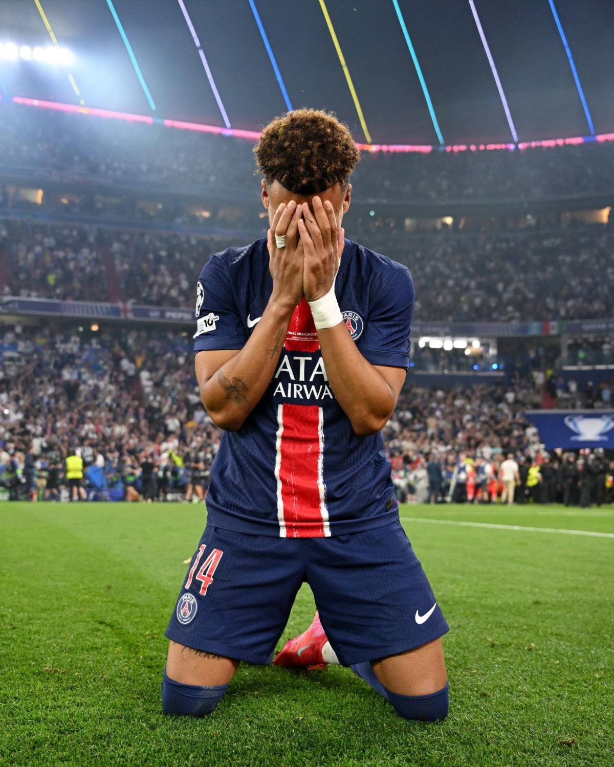 Marcelo le hizo una promesa a Doué tras ganar la Champions... ¡y Neymar la cumple después!