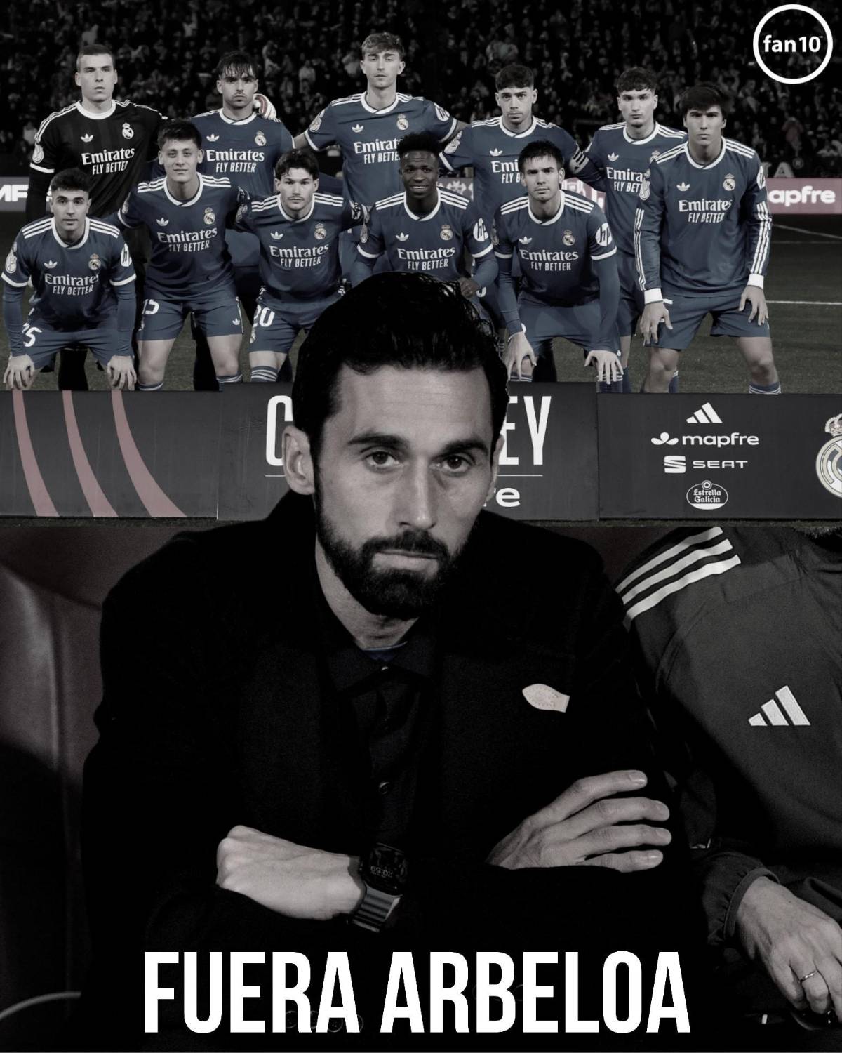 ¡Explotaron las redes! Los memes destrozaron a Arbeloa tras el fracaso del Real Madrid en la Copa del Rey
