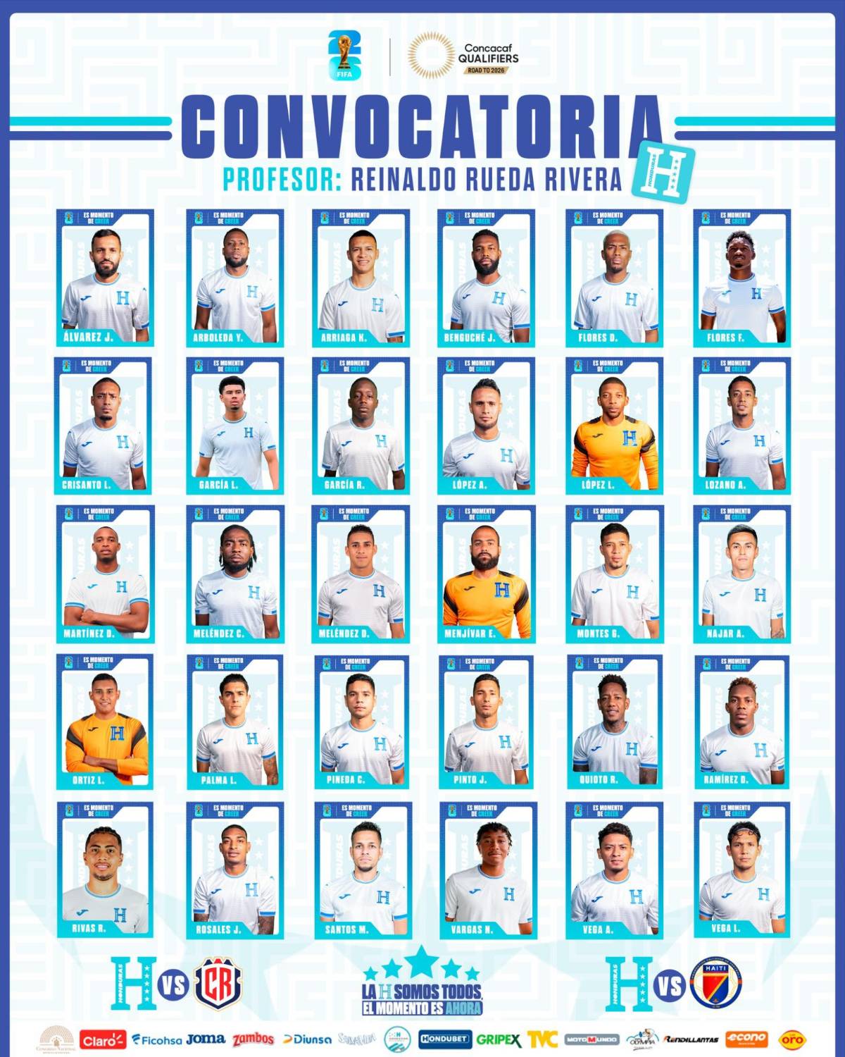 ¿Qué pasó con los alemanes? Honduras intensifica su plan para vencer a Costa Rica en su penúltimo entrenamiento