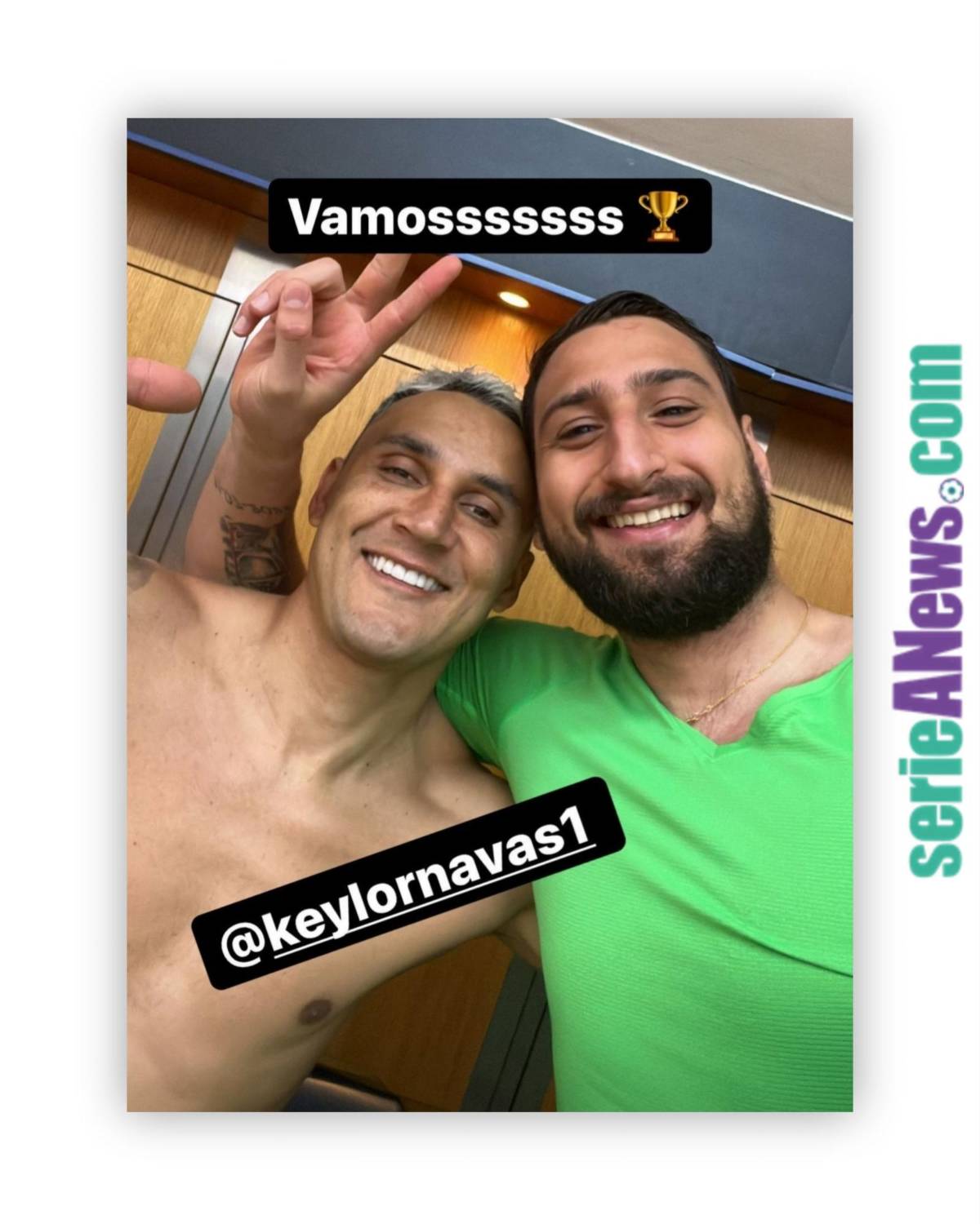 NO SE VIO EN TV: La euforia de Sergio Ramos en el gol del título de Messi con el PSG, reconciliación de Keylor Navas y Donnarumma