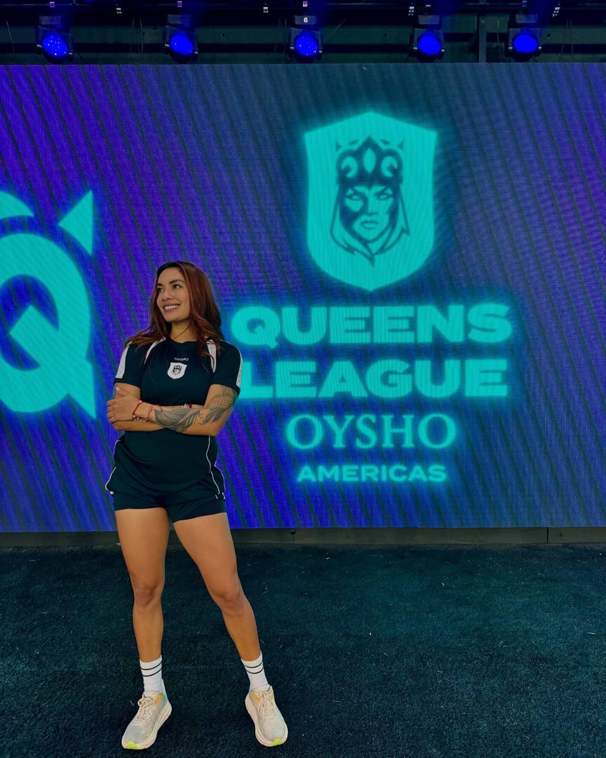 La atleta hondureña que calienta el verano: campeona en México y participó en evento de Queens League fundada por Gerard Piqué