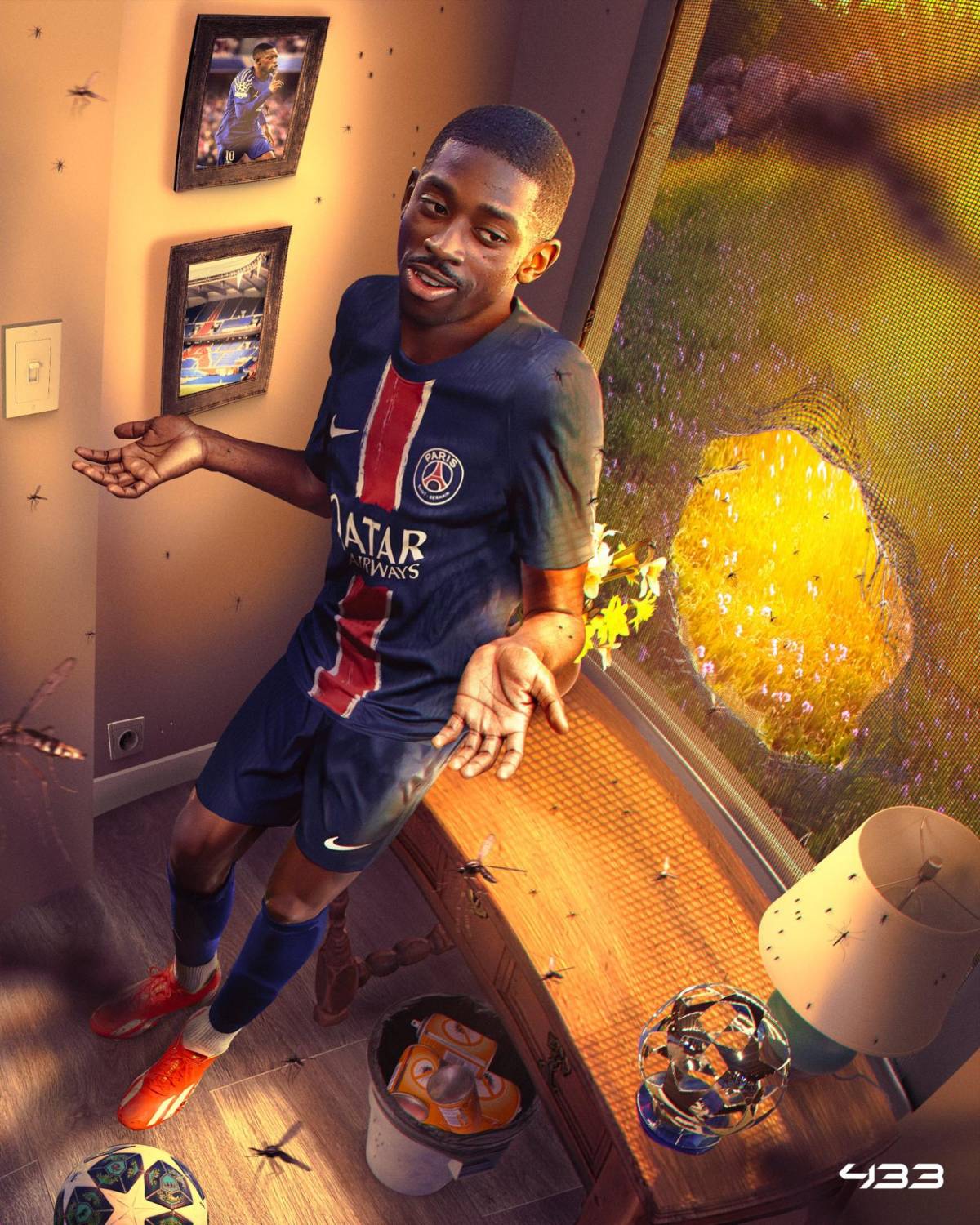 Mbappé es destruido con memes luego del primer título de PSG en la Champions League: no va a soportar