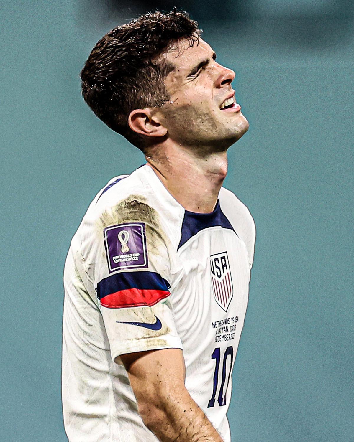 Jugó contra el país que nació y perdió; la emotiva dedicatoria y la tristeza de EEUU al ser eliminado por Países Bajos del Mundial