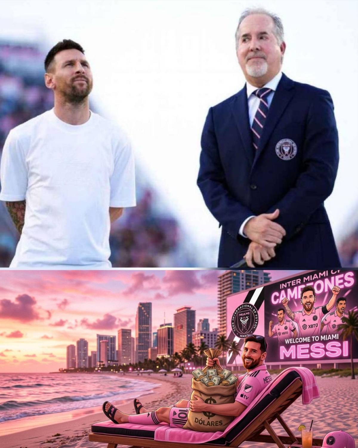 Vale cada centavo: tras su visita a Trump, se revela el salario real de Messi en el Inter Miami y el club que se retirará