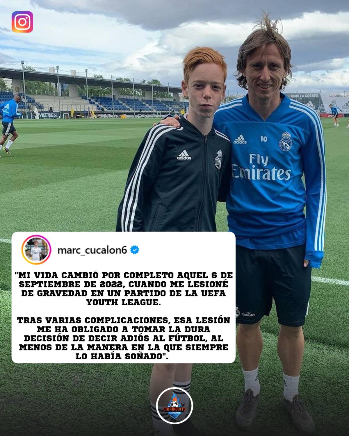 OFICIAL: Se retira del Real Madrid y revela el duro motivo de su decisión: “mi vida cambió por completo”