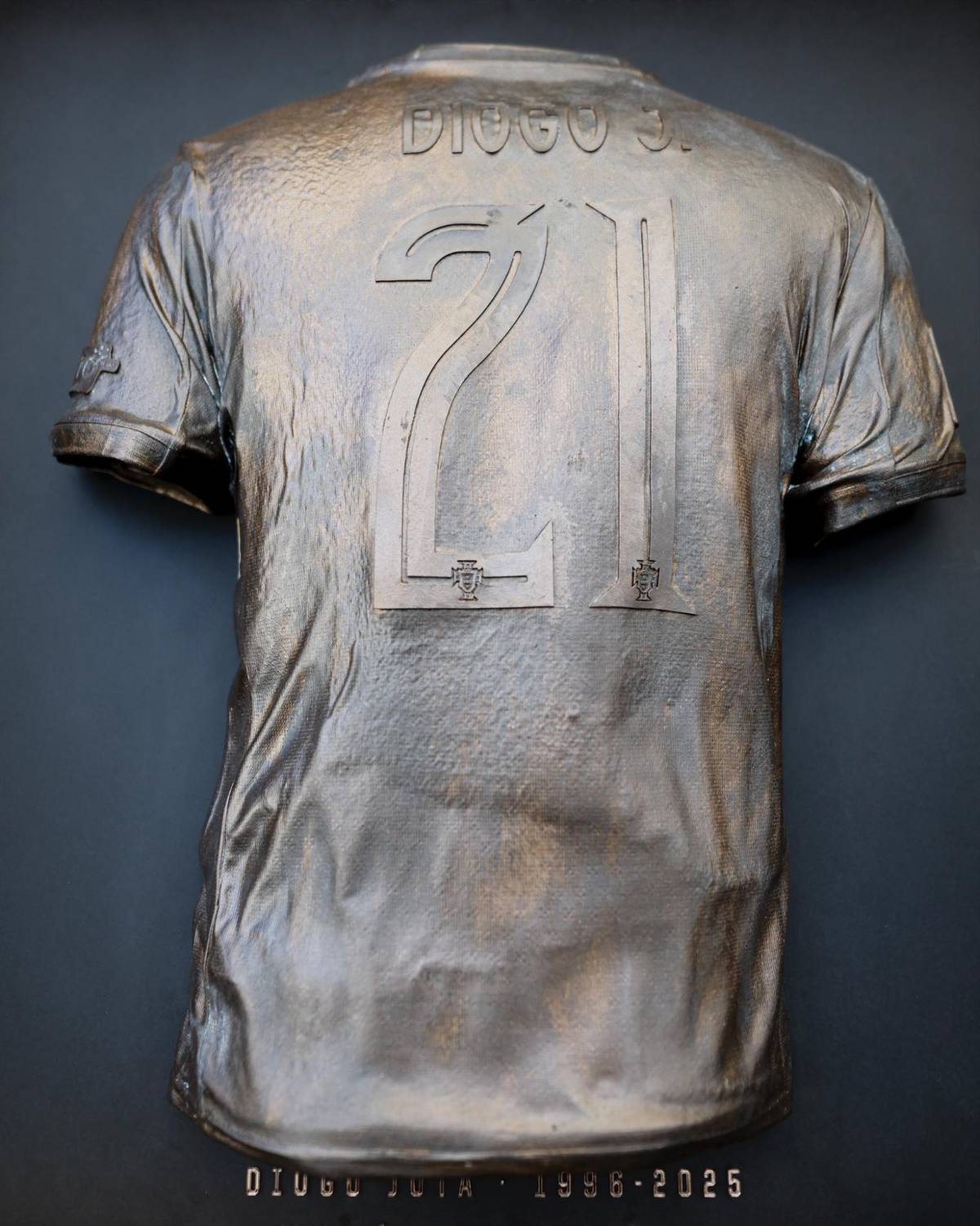 Cristiano Ronaldo impactado: el gesto con la esposa de Jota, el tatuaje que siempre recordará a Diogo y el nuevo 21 de Portugal