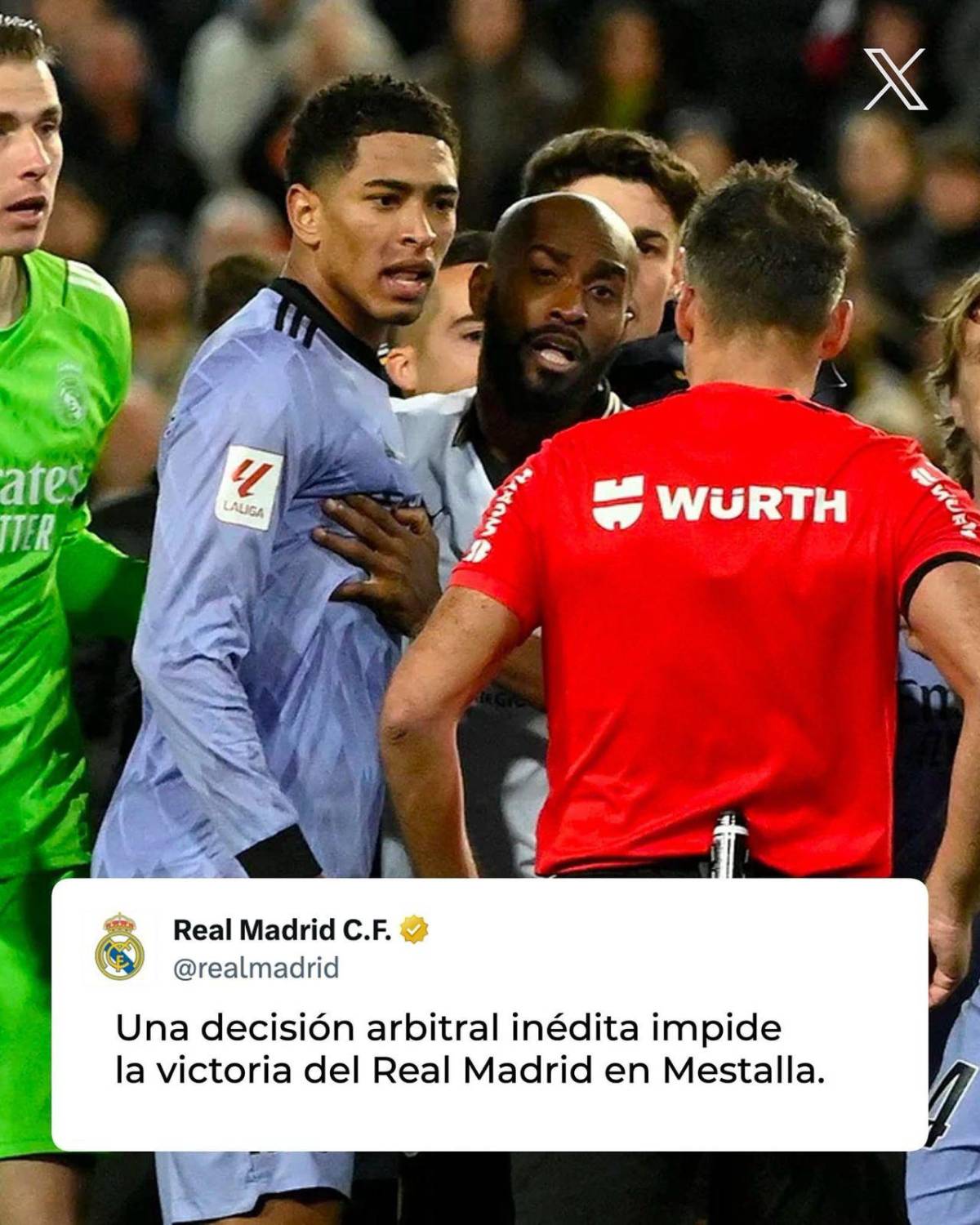 “¿Qué carajos es eso”: Los polémicos mensajes que publicaron los jugadores del Real Madrid tras la polémica ante Valencia