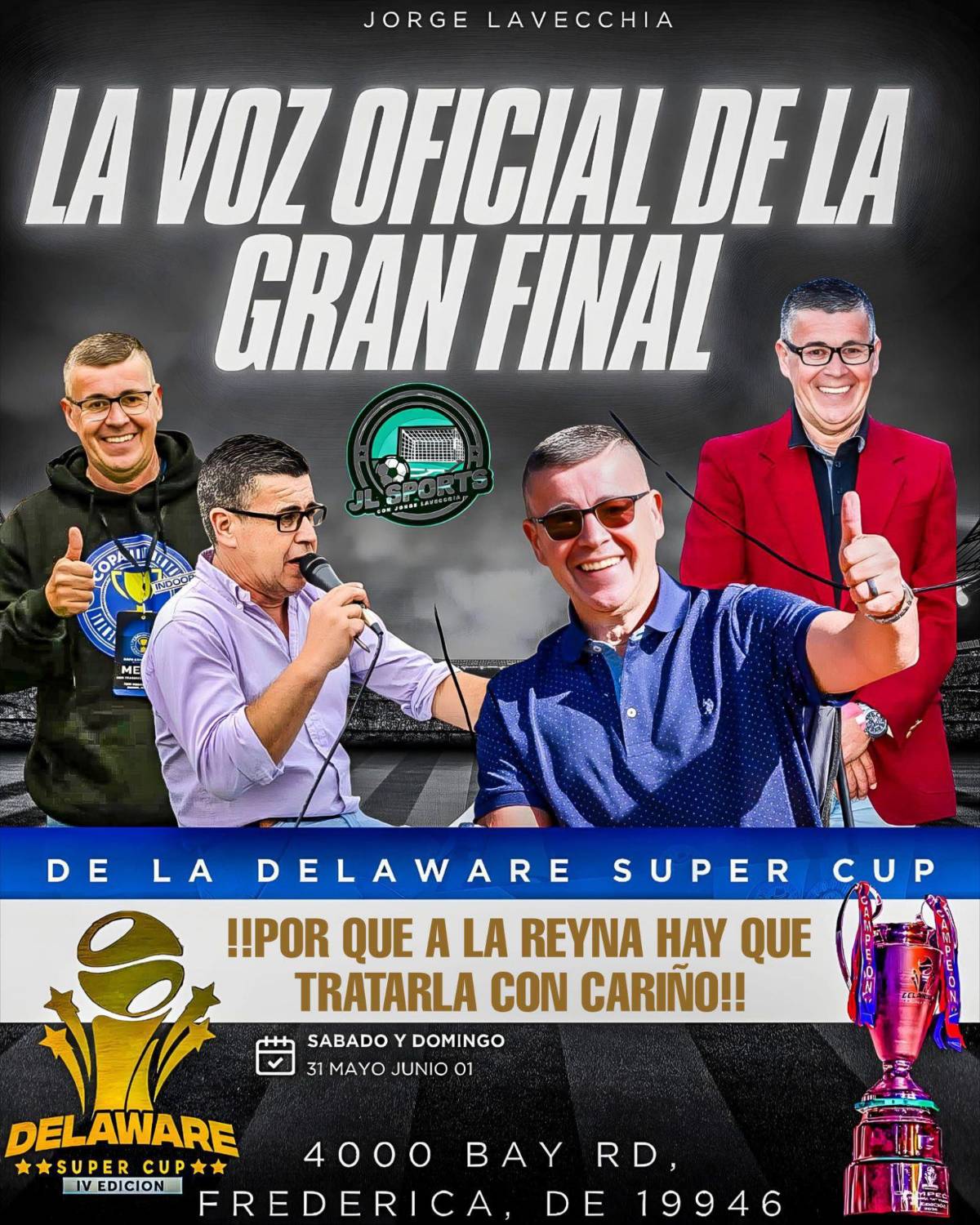 Delaware Super Cup 2025, el torneo más grande en Estados Unidos vivió tremenda gala en su sorteo