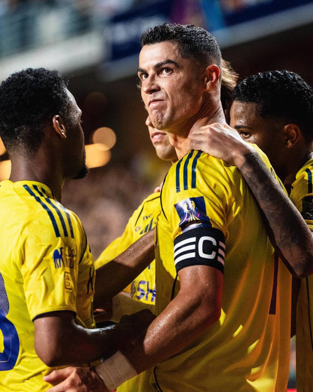 El gesto de Cristiano Ronaldo con sus compañeros y la amargura tras perder otro título con Al Nassr