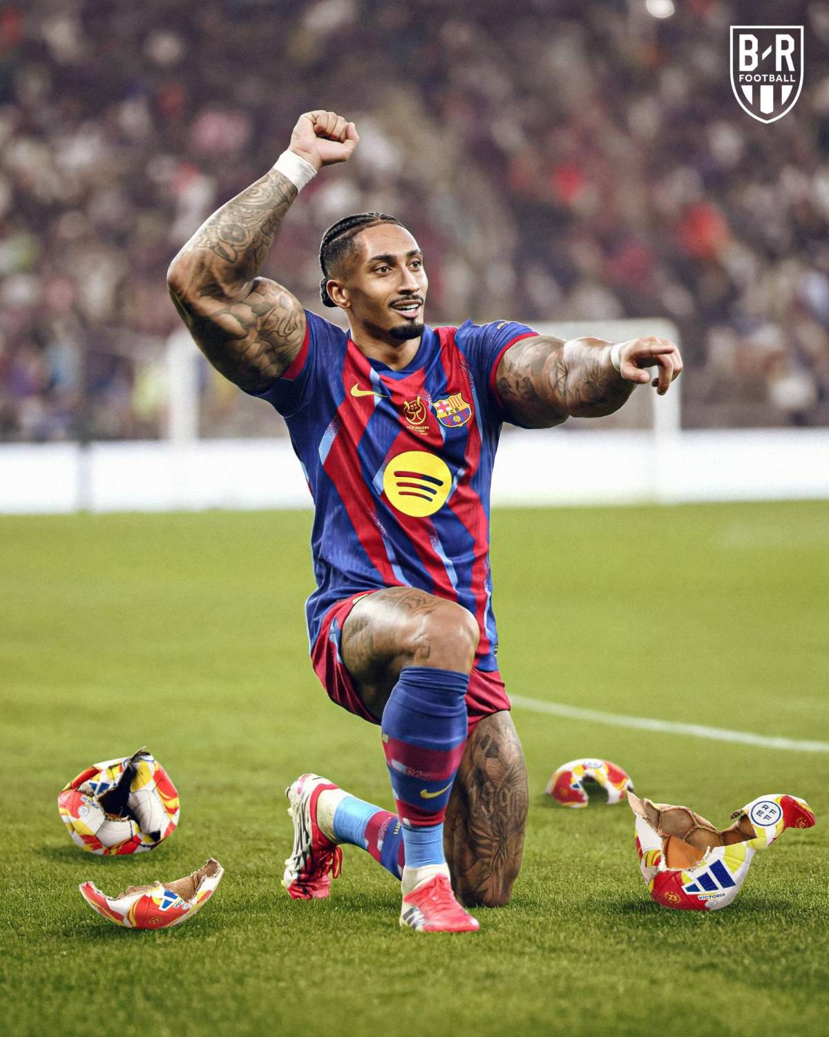 Raphinha destroza al Real Madrid: los memes que dejó la final de la Supercopa española