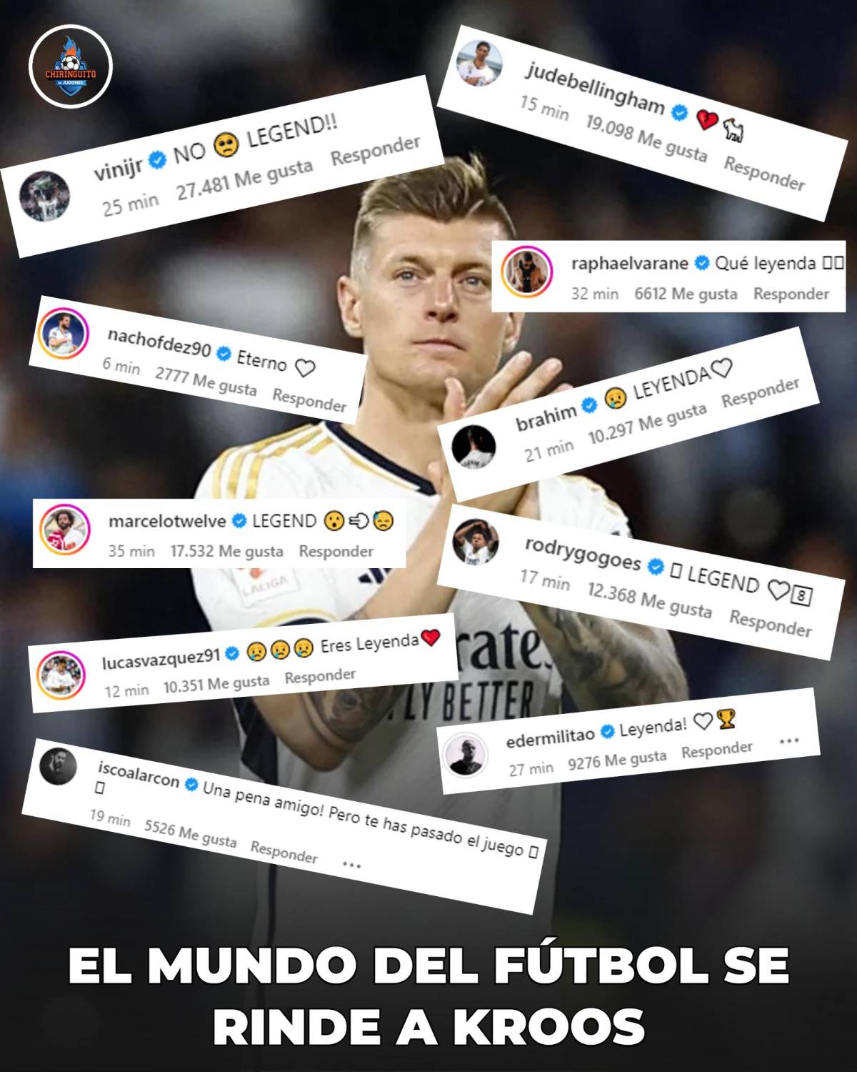 Kroos dejó roto a Real Madrid y la reacción de Cristiano Ronaldo: los mensajes al alemán luego de anunciar su retiro del fútbol