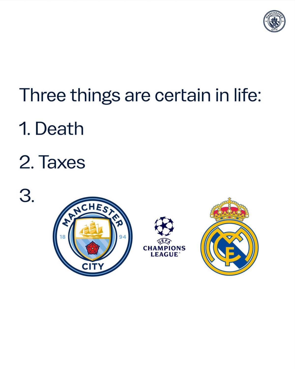 Otra vez un Real Madrid-Manchester City: los divertidos memes que dejó el sorteo de los octavos de la Champions