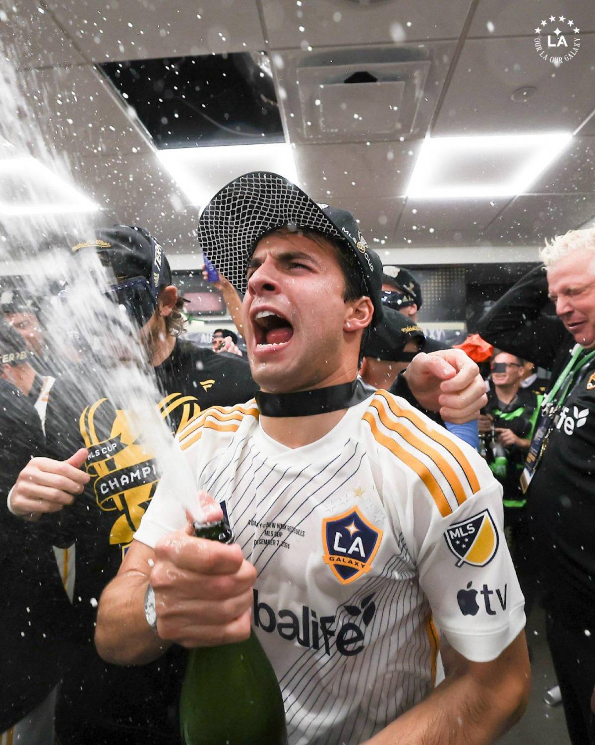 Marco Reus por fin rompe su maldición: ganó su primera liga con el Galaxy en la MLS y el festejo con Riqui Puig