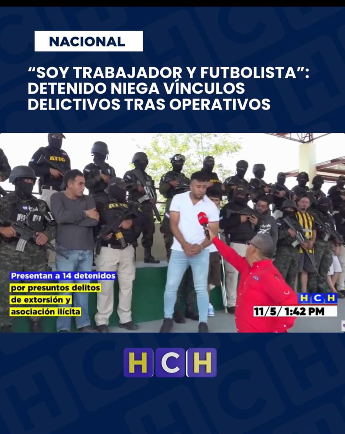 Revelan la razón por la que jugador fue detenido ayer: Facilitó fuga de asesino