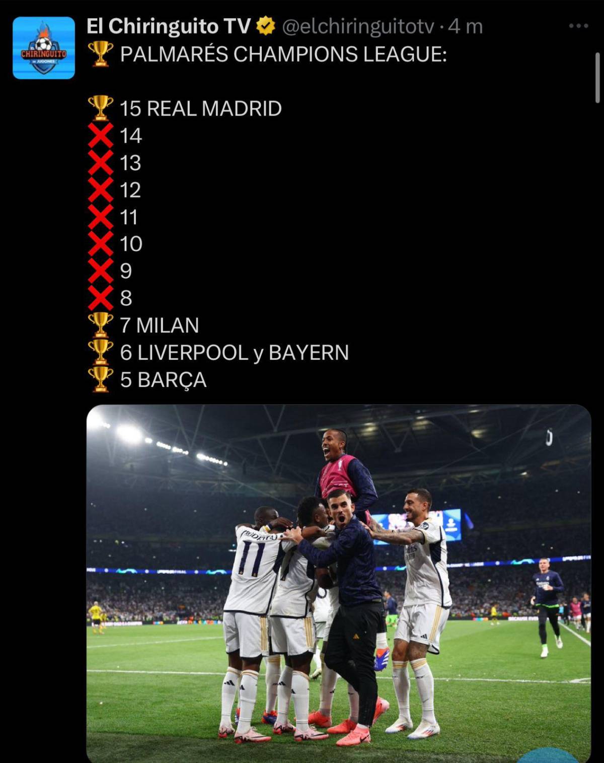 Cristóbal Soria se esconde y el mensaje de la FIFA: así reaccionó la prensa a la 15va Champions del Real Madrid