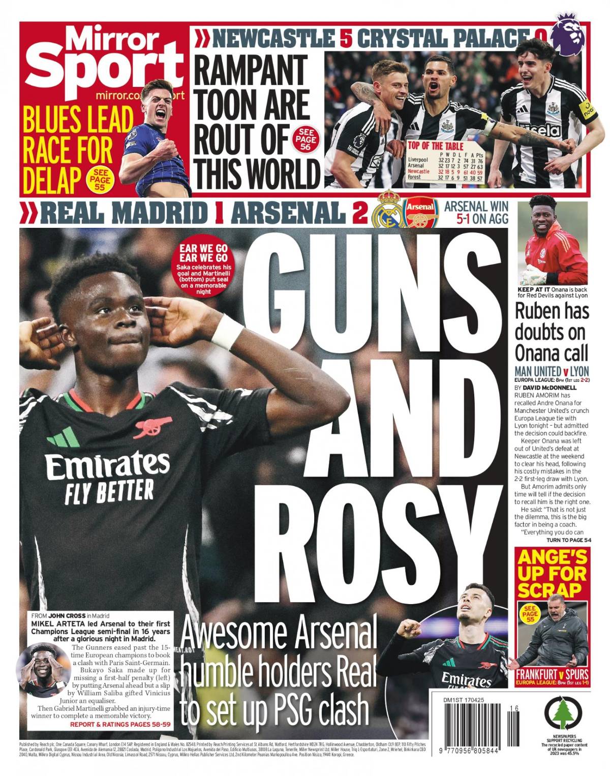 Prensa catalana se divierte por la caída del Real Madrid en Champions: Hasta pronto; desnudaron sus vergüenzas