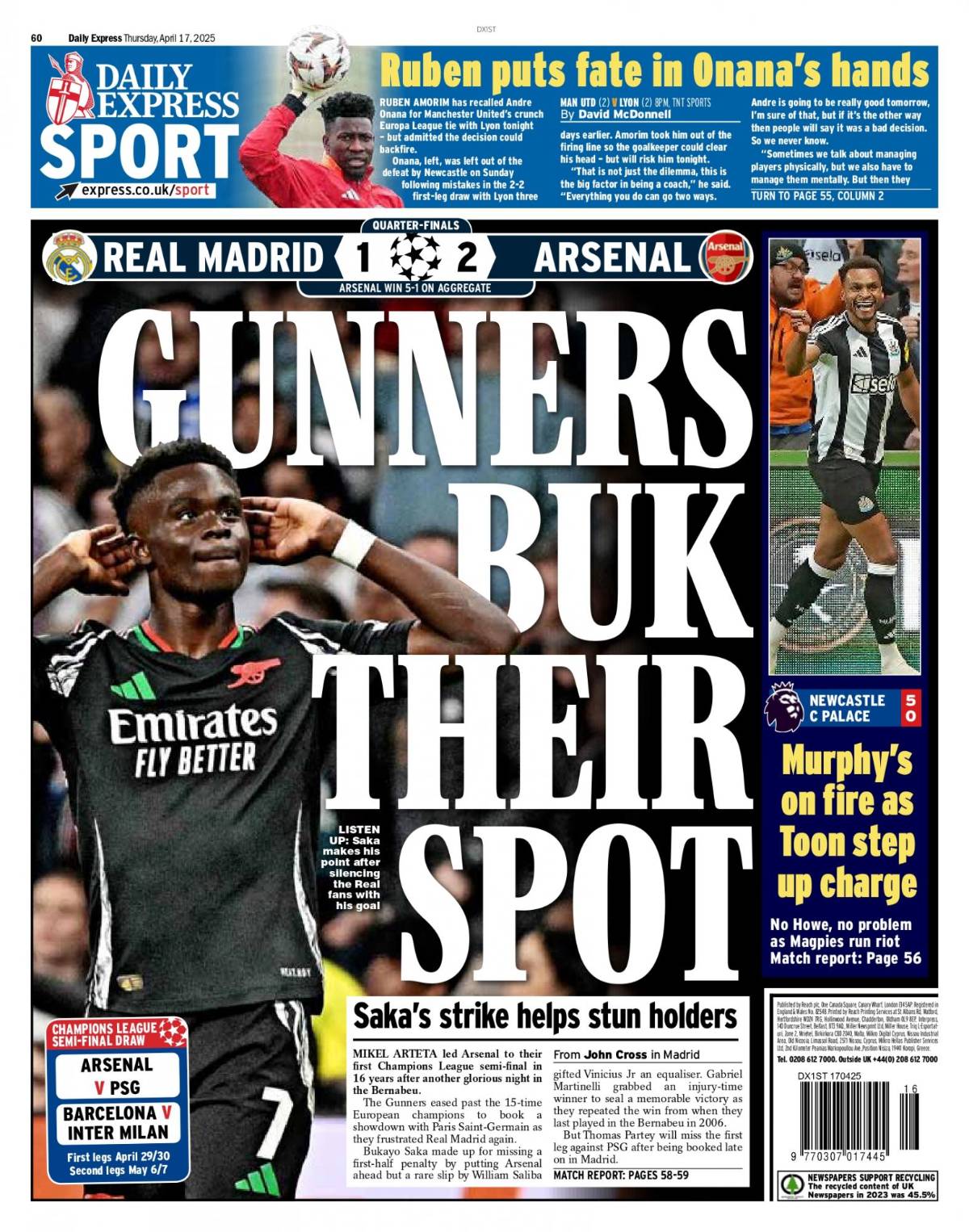 Prensa catalana se divierte por la caída del Real Madrid en Champions: Hasta pronto; desnudaron sus vergüenzas