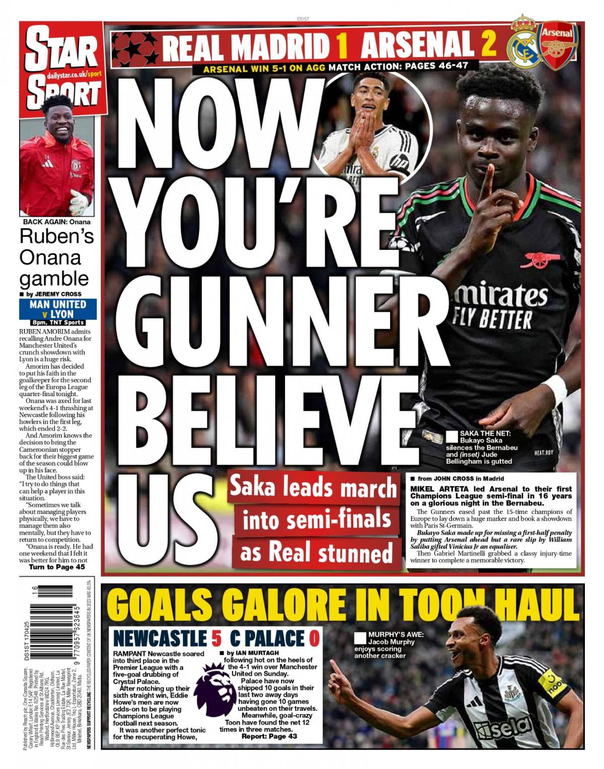 Prensa catalana se divierte por la caída del Real Madrid en Champions: Hasta pronto; desnudaron sus vergüenzas