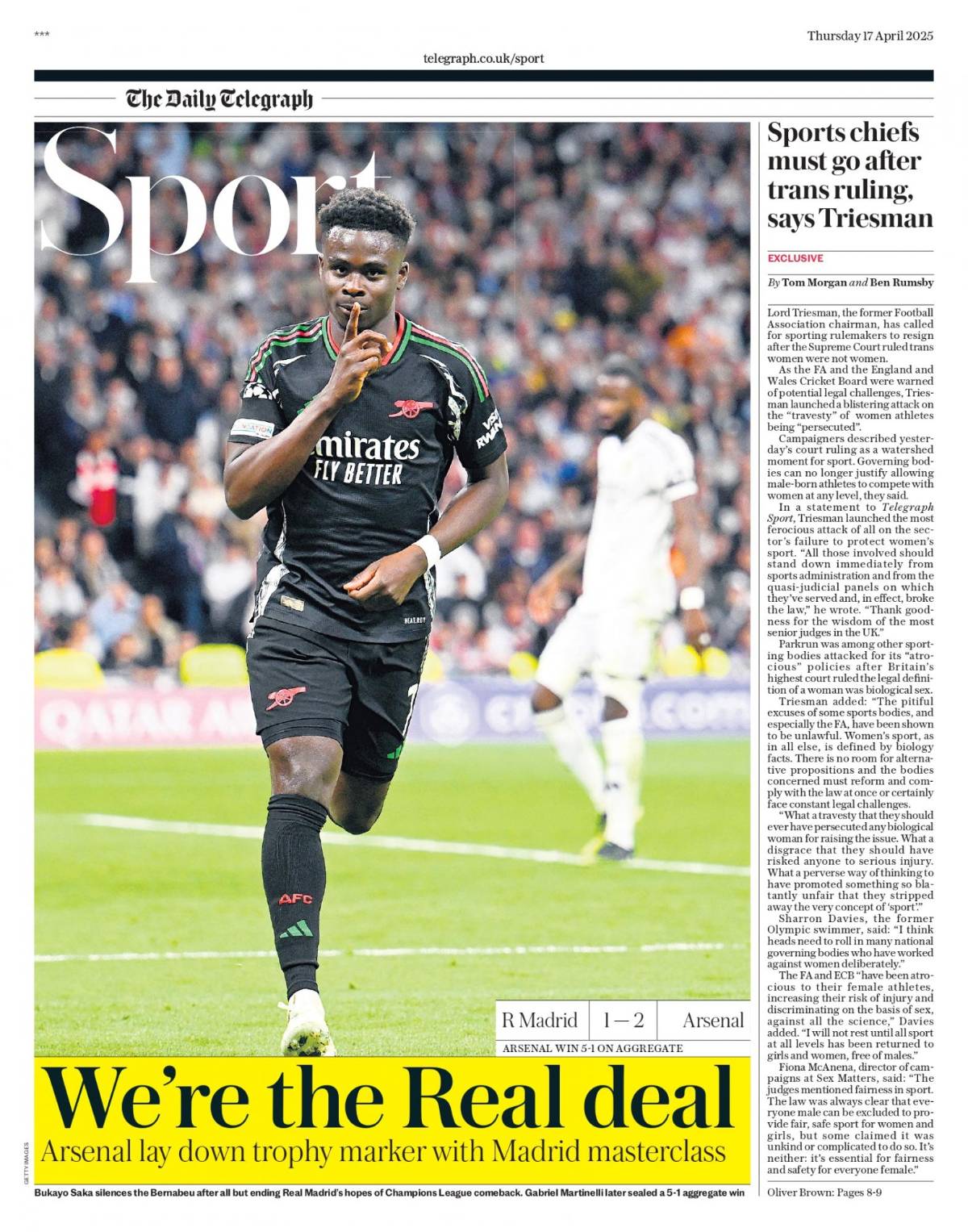 Prensa catalana se divierte por la caída del Real Madrid en Champions: Hasta pronto; desnudaron sus vergüenzas