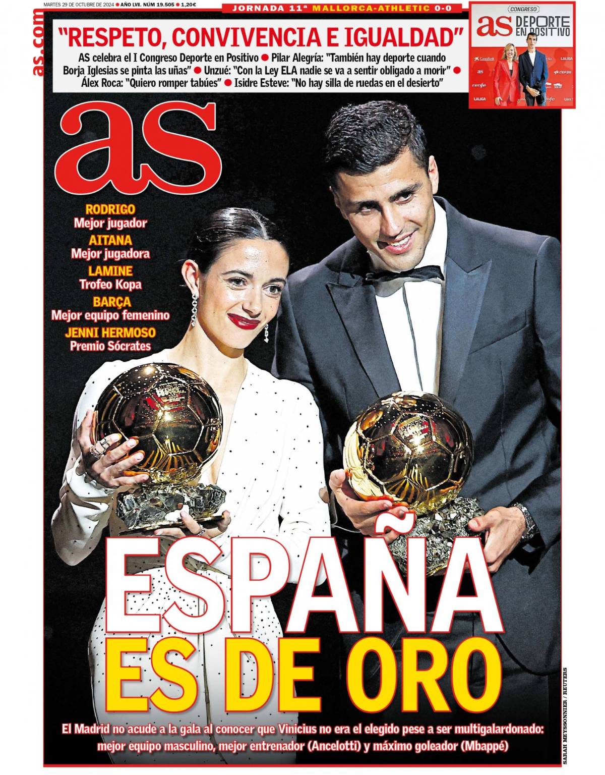 “Ganó el fútbol” y “caes como el c***”: la reacción de la prensa sobre Vinicius y le envían un duro recado ¿qué dicen de Rodri?