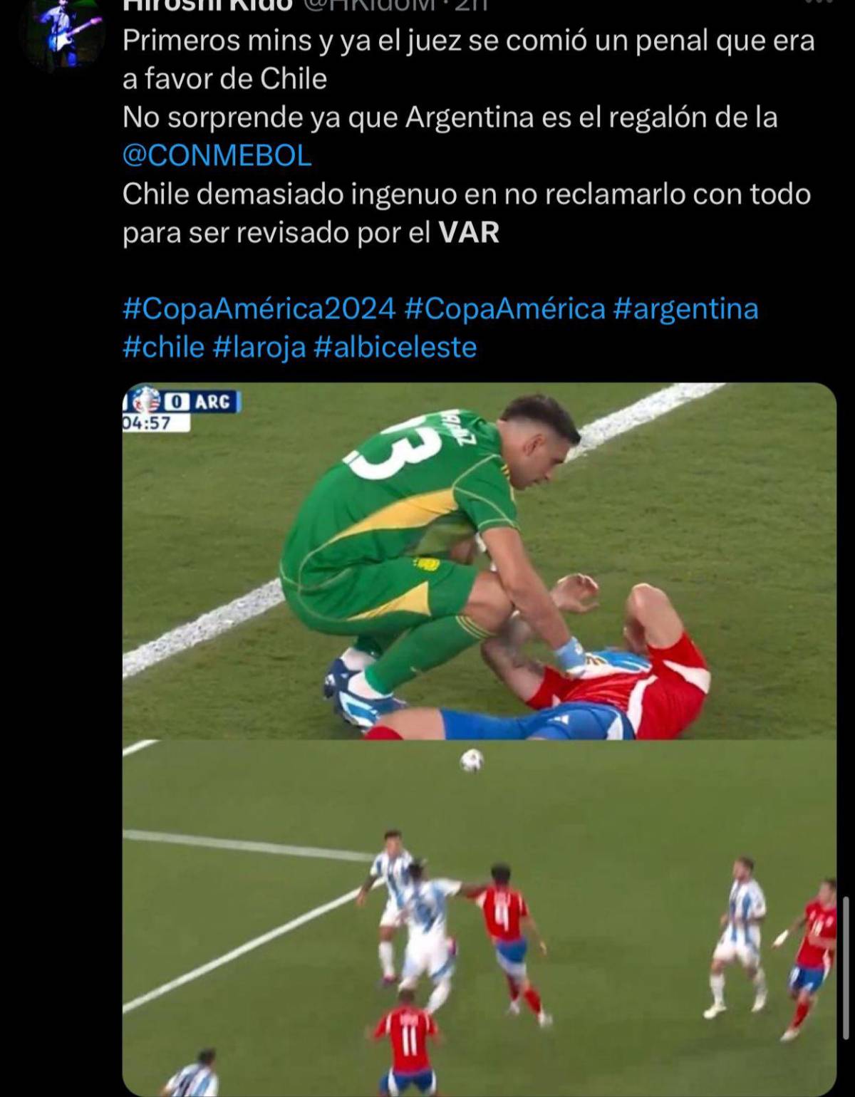 “Juguetería Messi, todo regalado”: Los memes no perdonan las polémicas del VAR en el triunfo de Argentina ante Chile