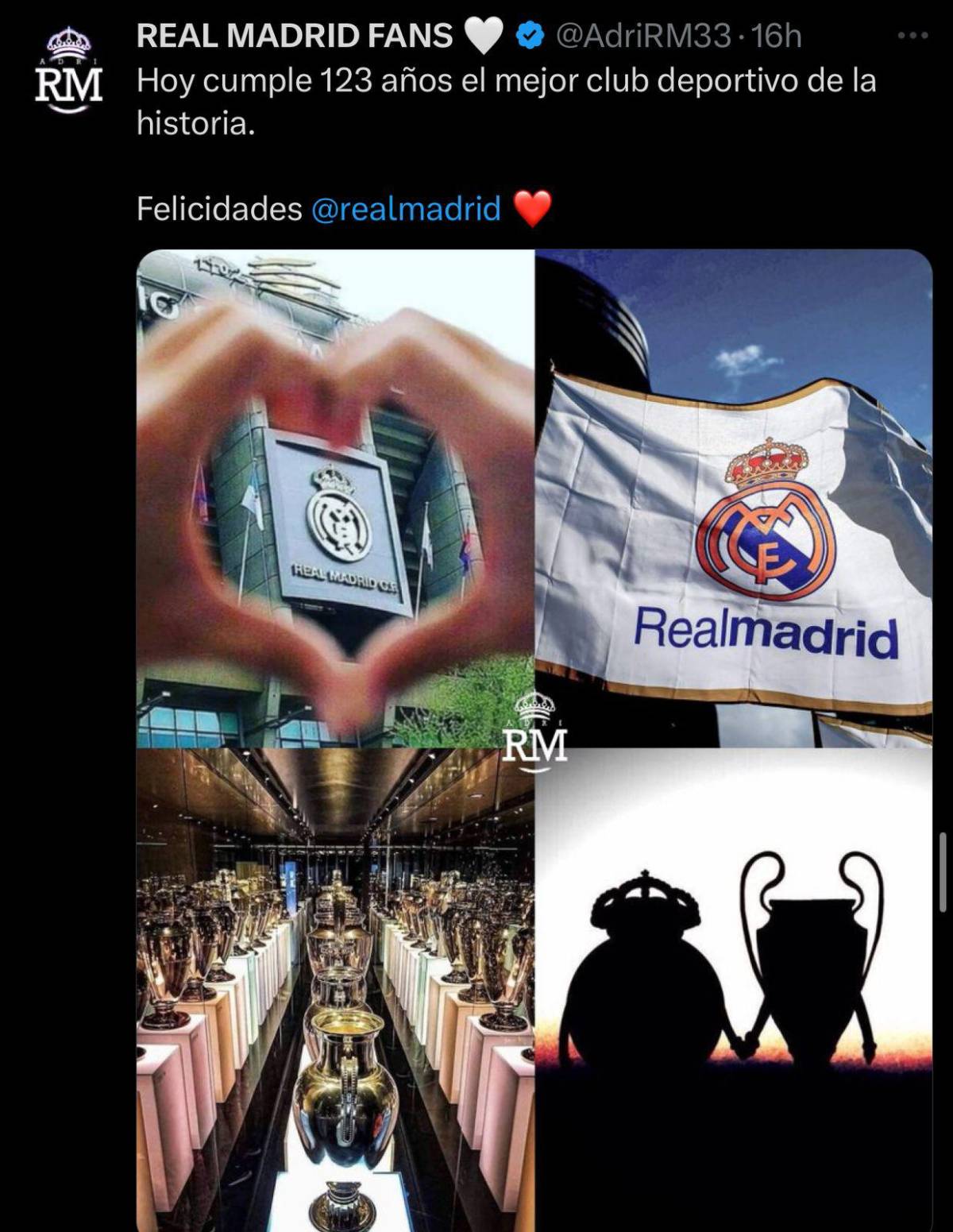 Mbappé ausente y Cristiano Ronaldo enamoró con su mensaje: las felicitaciones al Real Madrid por 123 aniversario