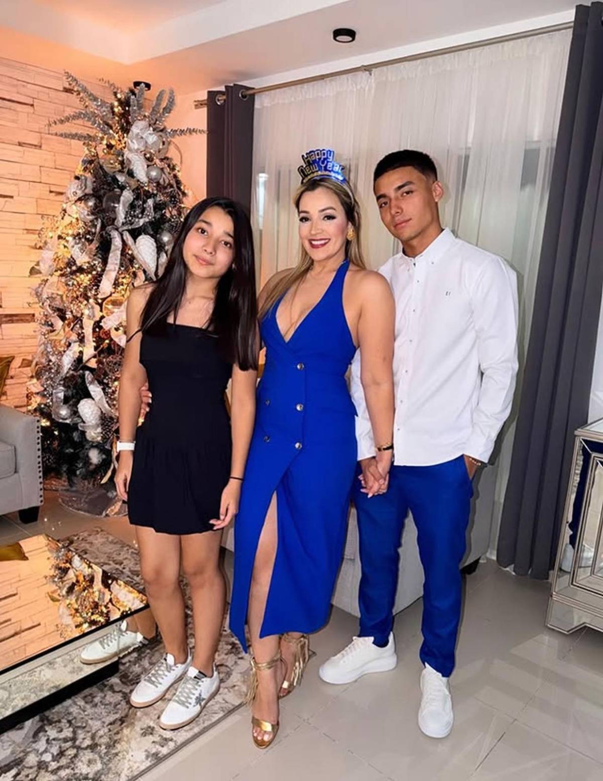 La esposa de Emilio, deslumbrante: Así recibieron el 2026 las parejas del fútbol hondureño, ¿y Quioto con quién salió?