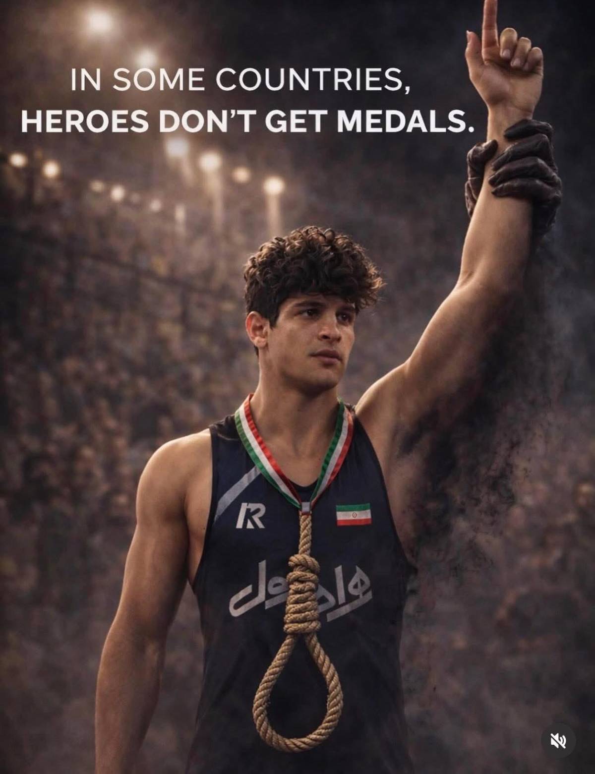 Irán ejecutó públicamente a una promesa de 19 años que ganó medalla: revelan el fuerte motivo