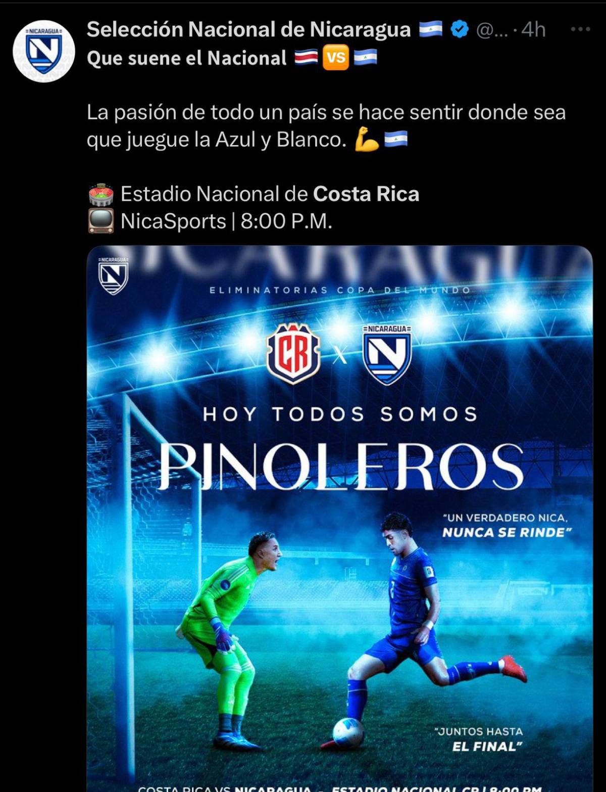 Si CR pierde, cierro la cuenta, Honduras no irá al mundial: la prensa reacciona previo al Costa Rica-Nicaragua en Eliminatorias