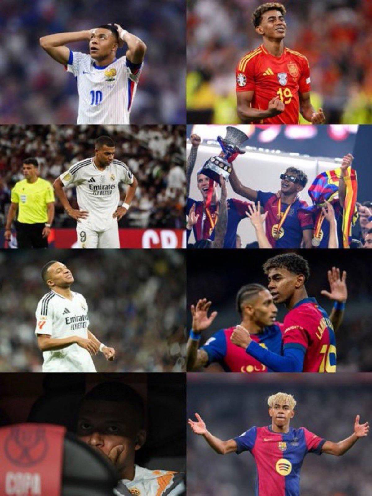 Los memes destruyen a Mbppé y dan el Balón de Oro a Yamal; no se olvidan de Cristiano para la final de Liga de Naciones