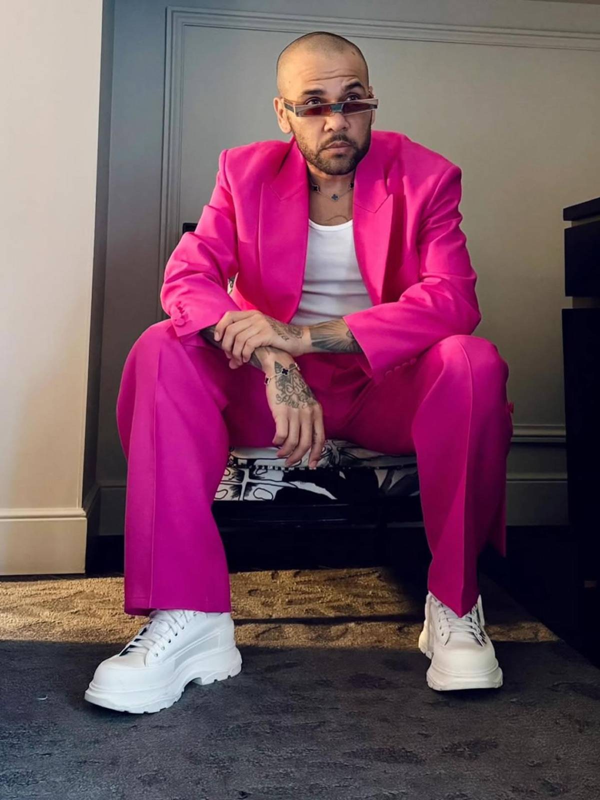 La impensada vida de Dani Alvés: nuevo trabajo, su último salario y el regalo para siempre que le dio Joana Sanz