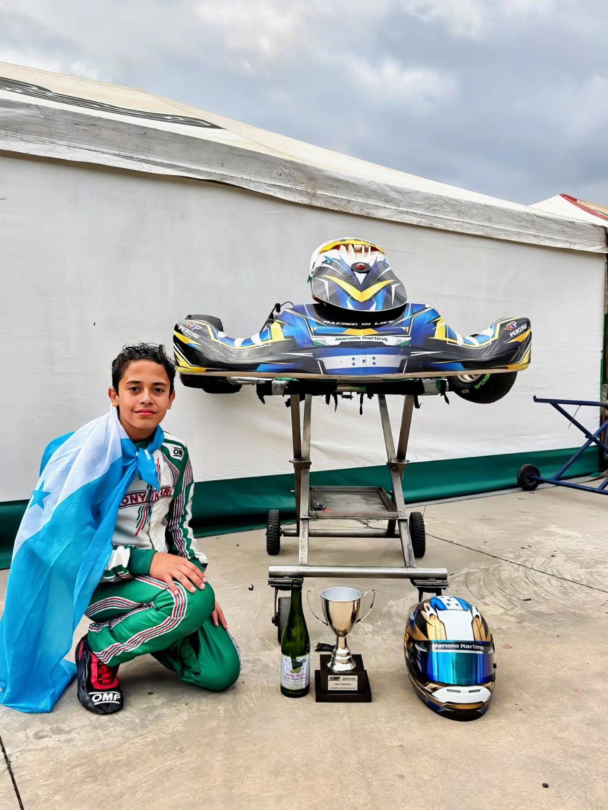 El hondureño que busca llegar a la Fórmula 1: dio el gran salto con pruebas en Estados Unidos