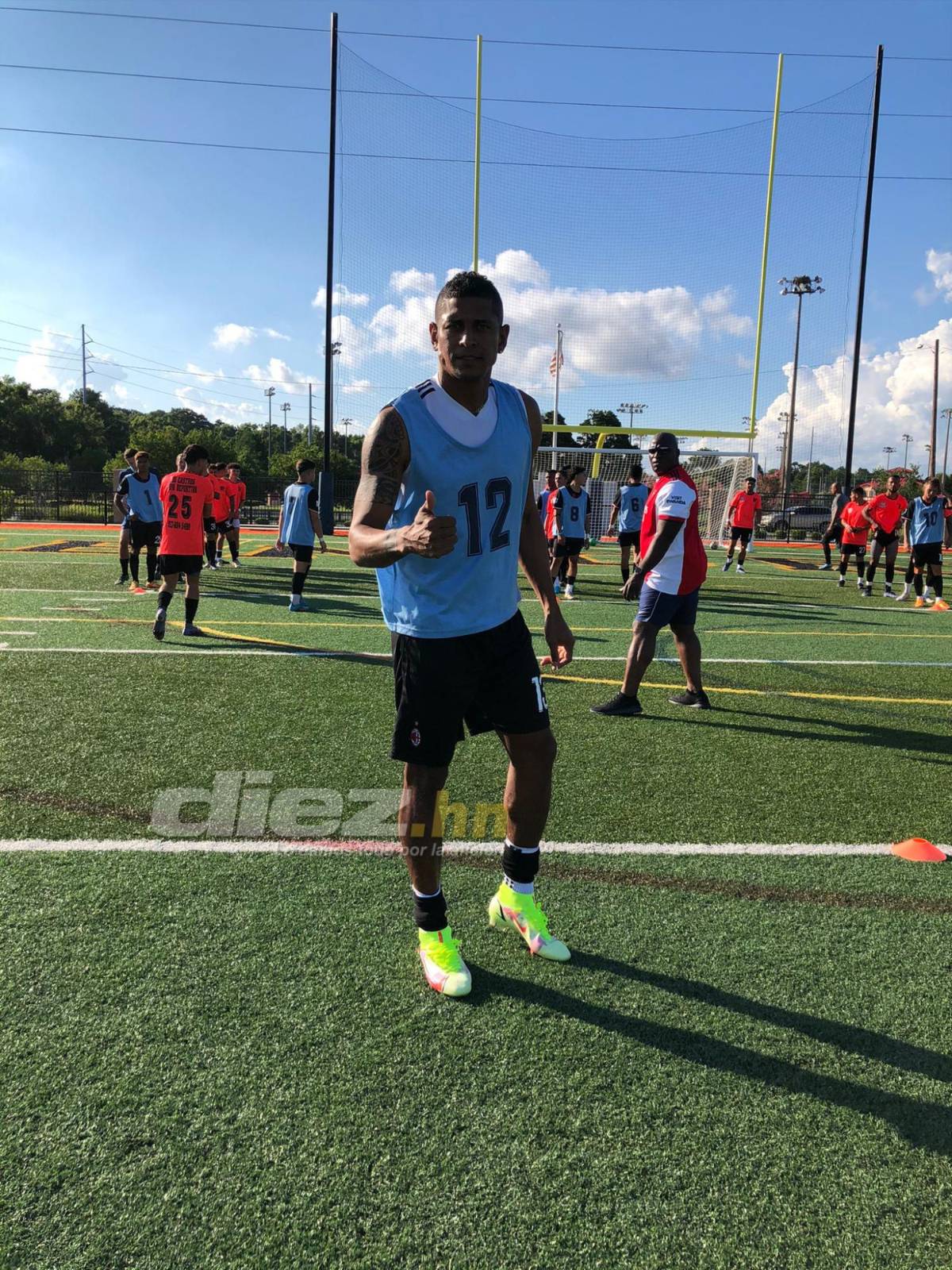 Gran ambiente en el primer partido de Olimpia en su gira por Estados Unidos: Carlo Costly enfrentó a su ex y fue ovacionado