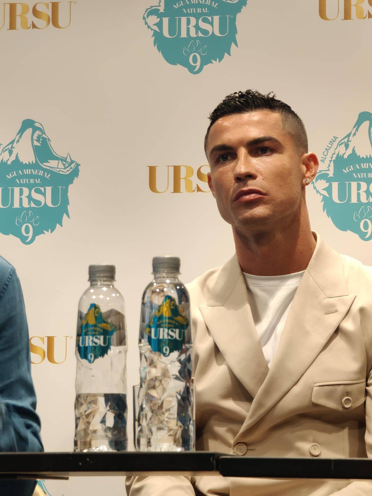 La dura advertencia de los expertos sobre la empresa de agua mineral que vende Cristiano Ronaldo en Portugal
