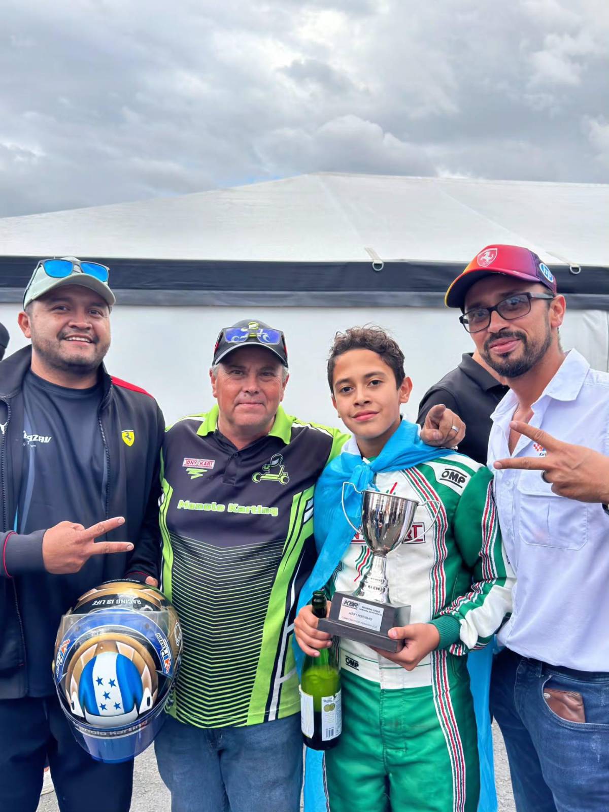 El hondureño que busca llegar a la Fórmula 1: dio el gran salto con pruebas en Estados Unidos