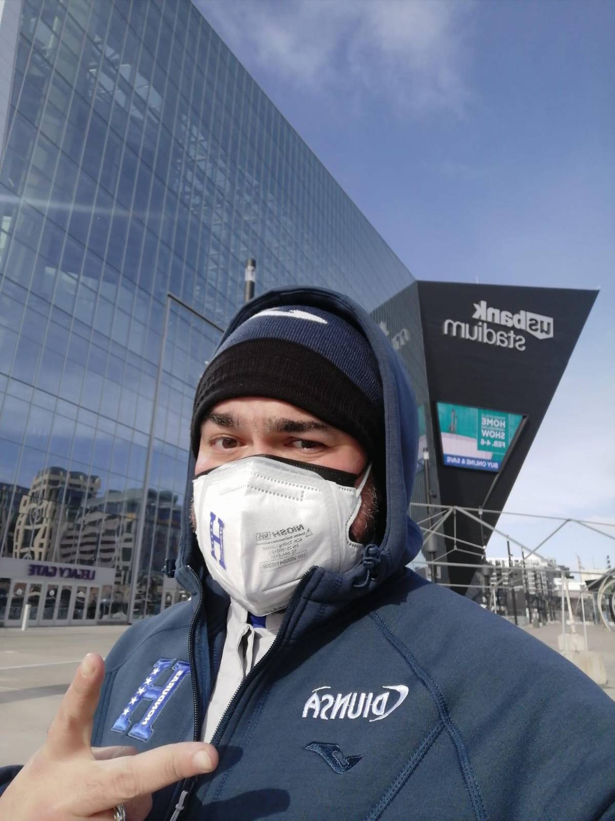 Seleccionados de Honduras asombrados con el intenso frío en Minnesota a horas del juego ante EEUU: “Que sea tu voluntad, mi Dios”
