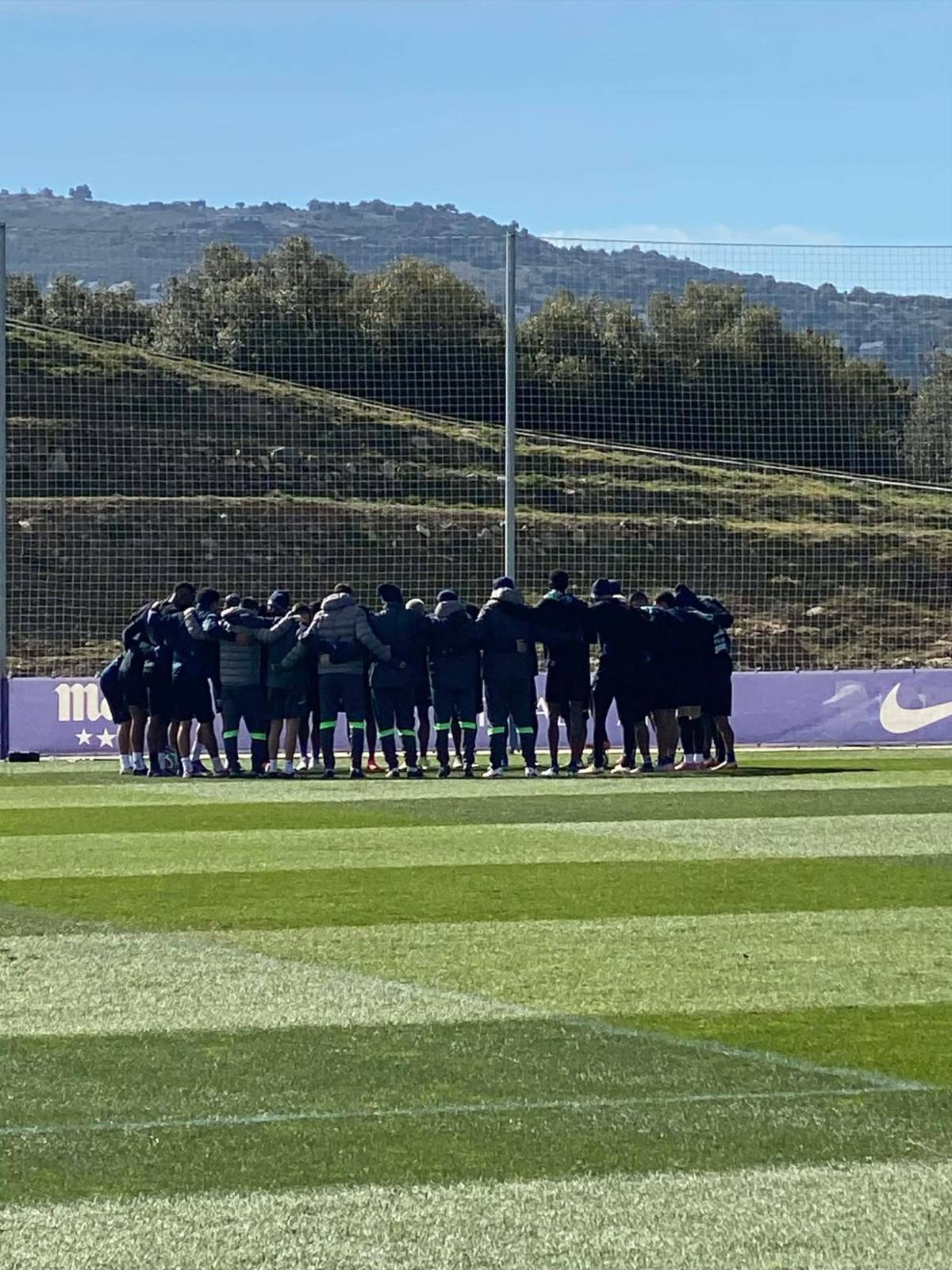 Selección de Honduras se despide de la sede del Atlético de Madrid y palpitan el juego contra Perú ¿Lesionados?