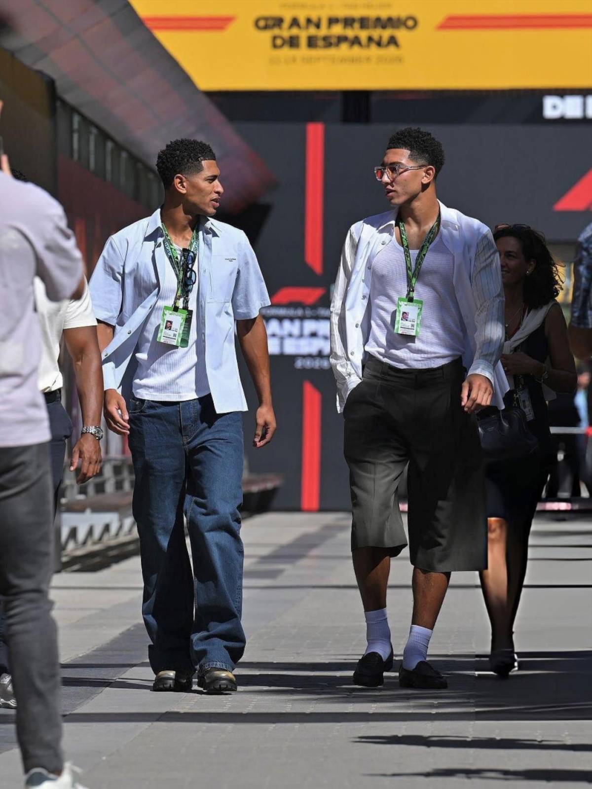 Virginia Fonseca, novia de Vinicius impacta en el Gran Premio de Madrid F1