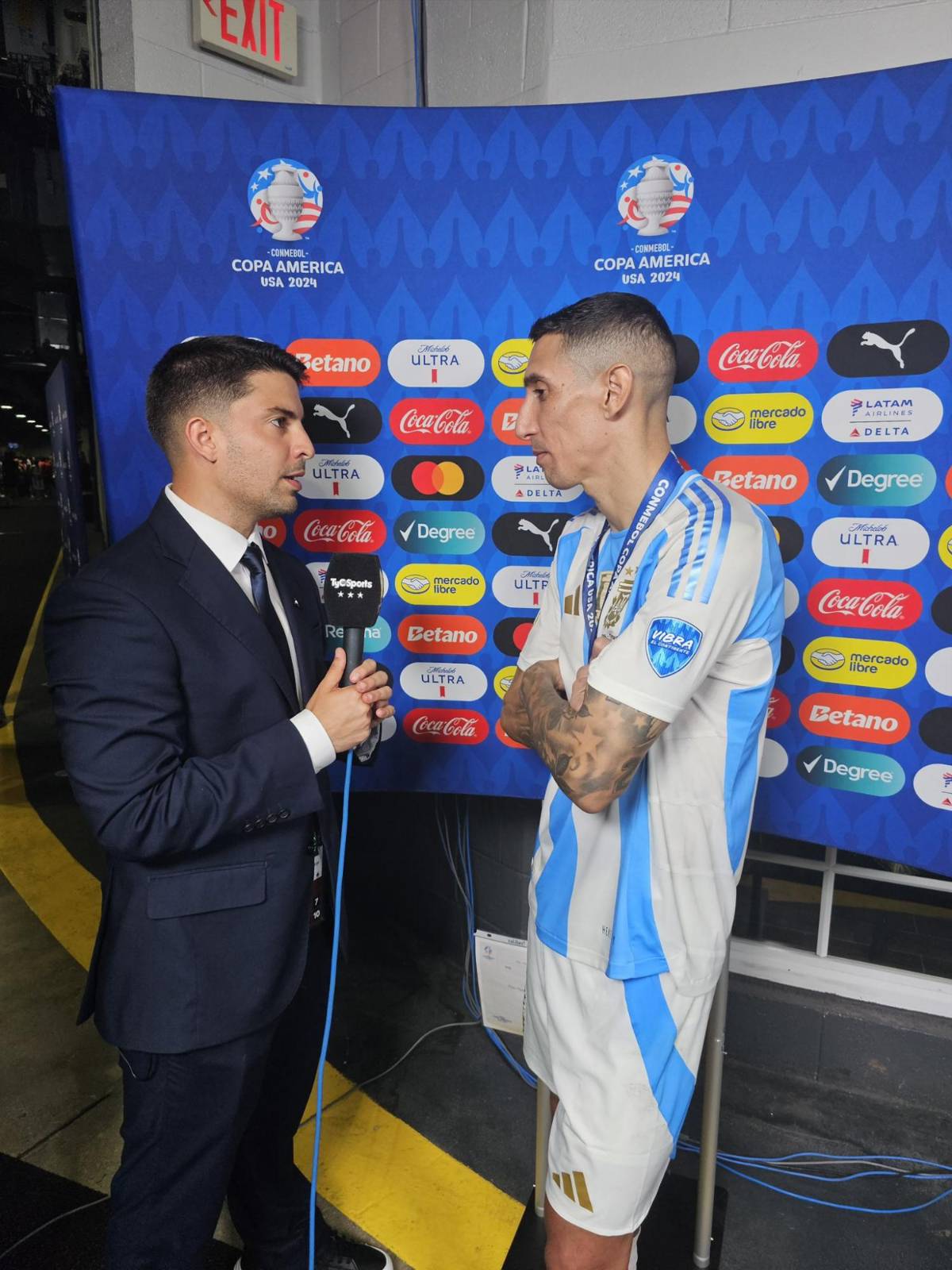 Di María se despide llorando: así fue su última noche con Argentina y ‘salda deuda’ con Messi en la Copa América 2024
