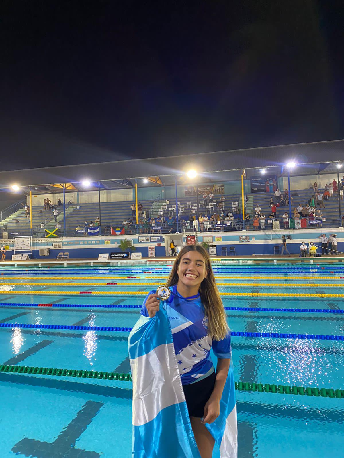 Honduras arranca ganando medalla de oro en CCCAN 2022 que se disputa en Barbados gracias a Michell Ramírez