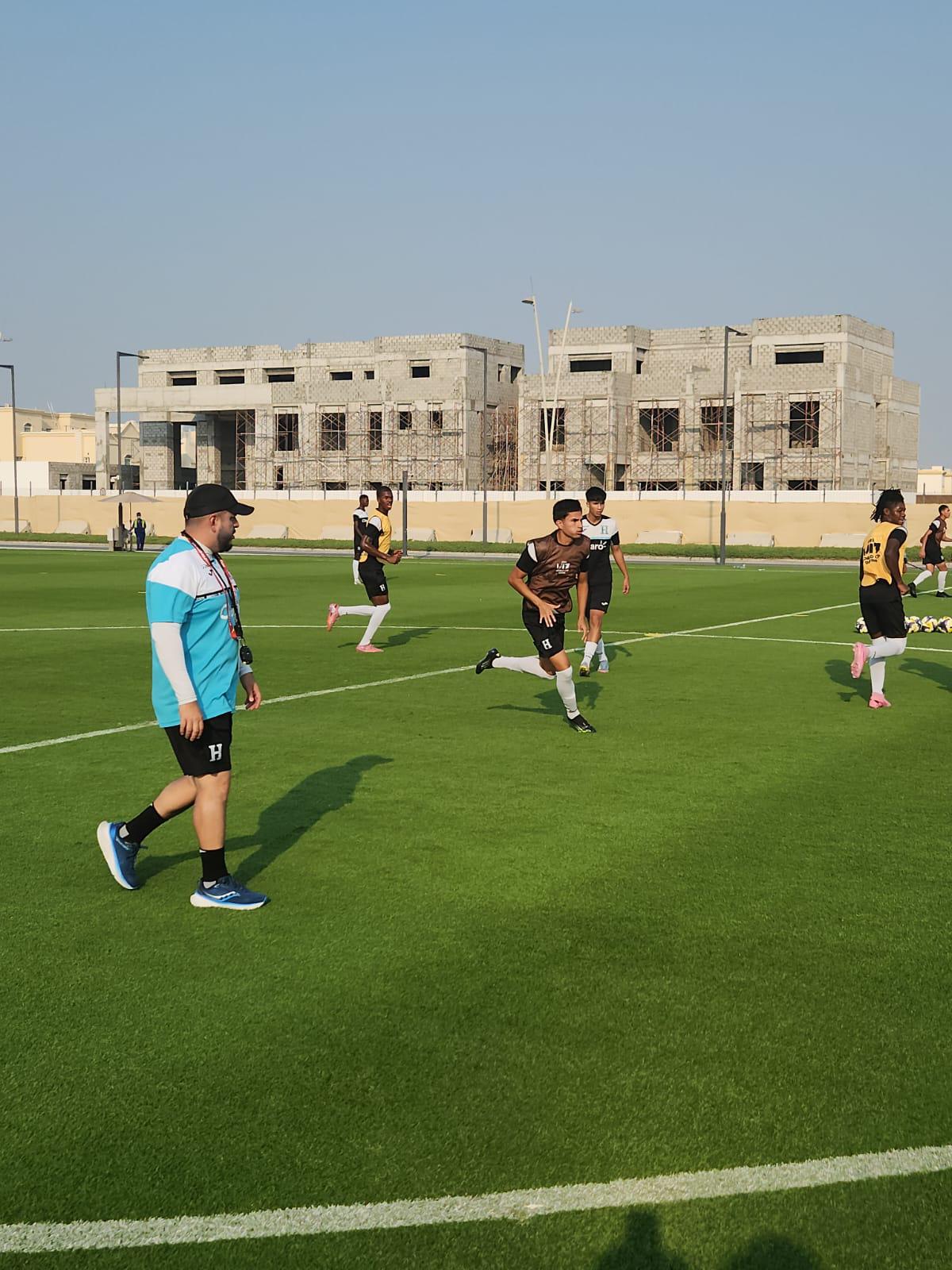 El curioso escenario del debut: Honduras afinó detalles para jugar ante el máximo favorito en el Mundial de Qatar Sub-17