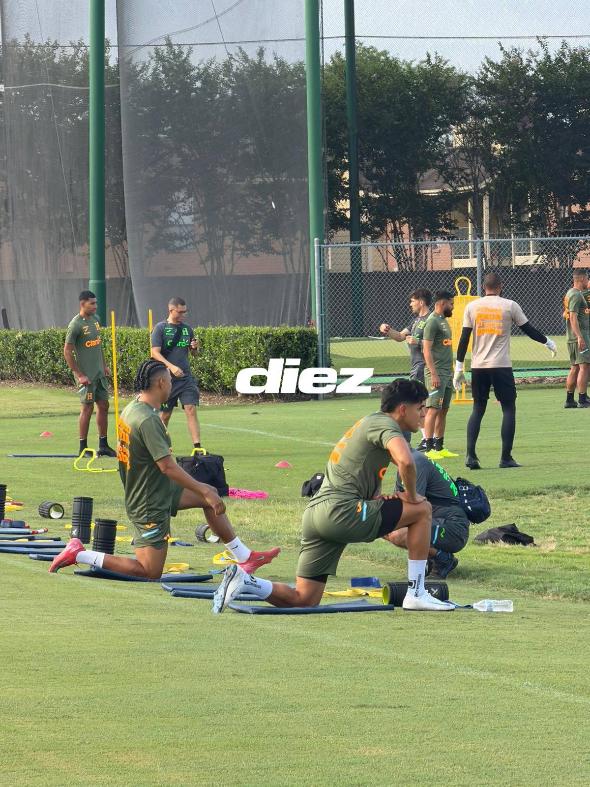 Dereck y Keyrol juntos por primera vez: Honduras entrena pensando en Argentina