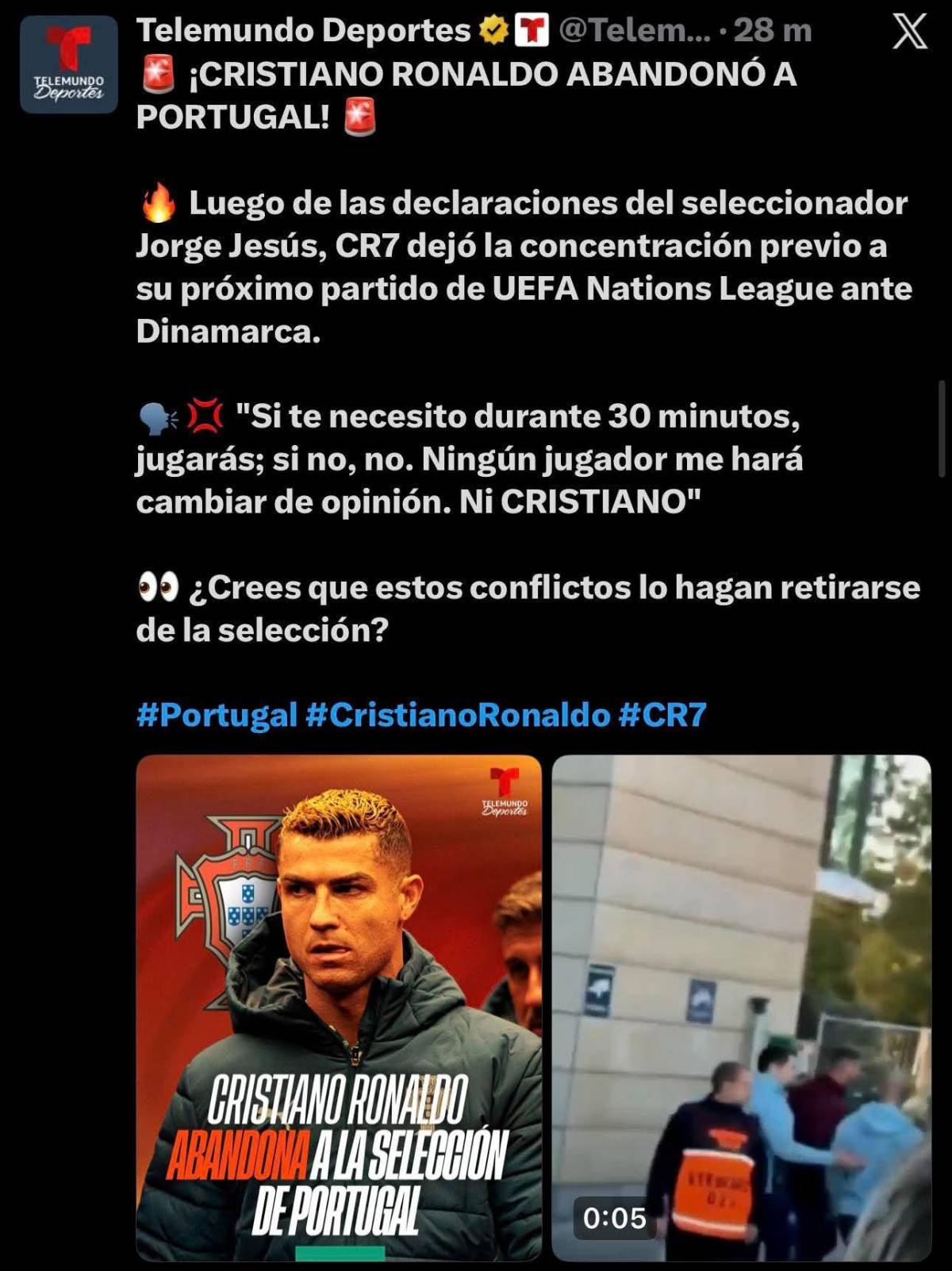 Envidia a Messi: así reacciona la prensa al abandono de Cristiano Ronaldo