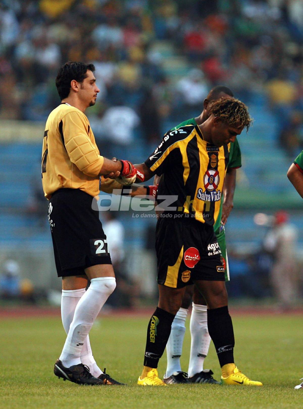 El reencuentro de dos ídolos verdolagas: Juan Obelar regresa a Honduras y Marío Berríos lo recibe con los brazos abiertos
