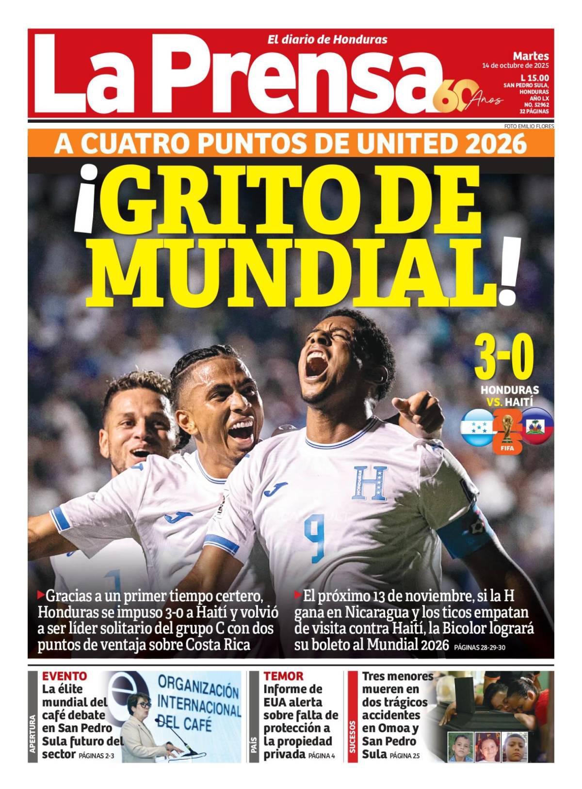 Honduras goleó a Haití y así reacciona la prensa: Chepe Bomba sorprende y afirman que la casa de la 'H' es Tegucigalpa