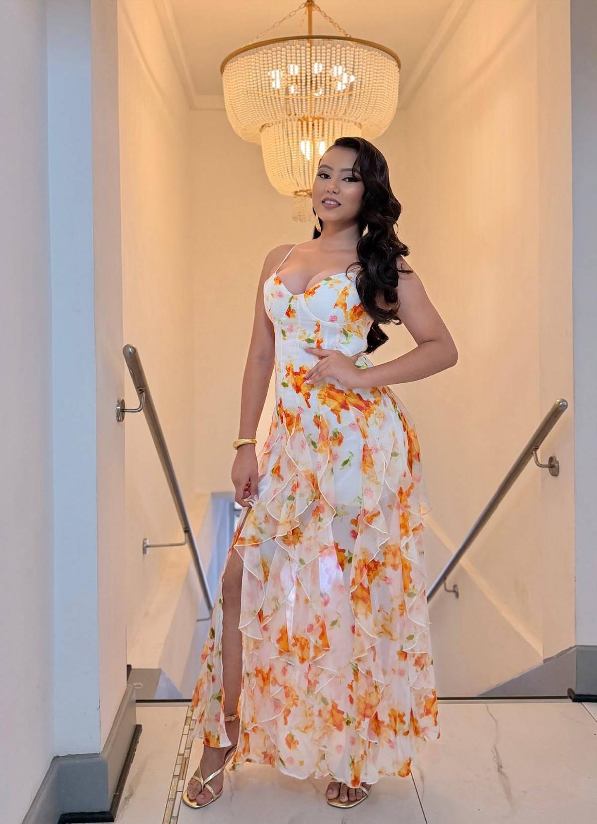 Así es Lisbeth Sorto, la hermana de Saíd Martínez que destaca por su belleza y lucha por coronarse reina en Tocoa