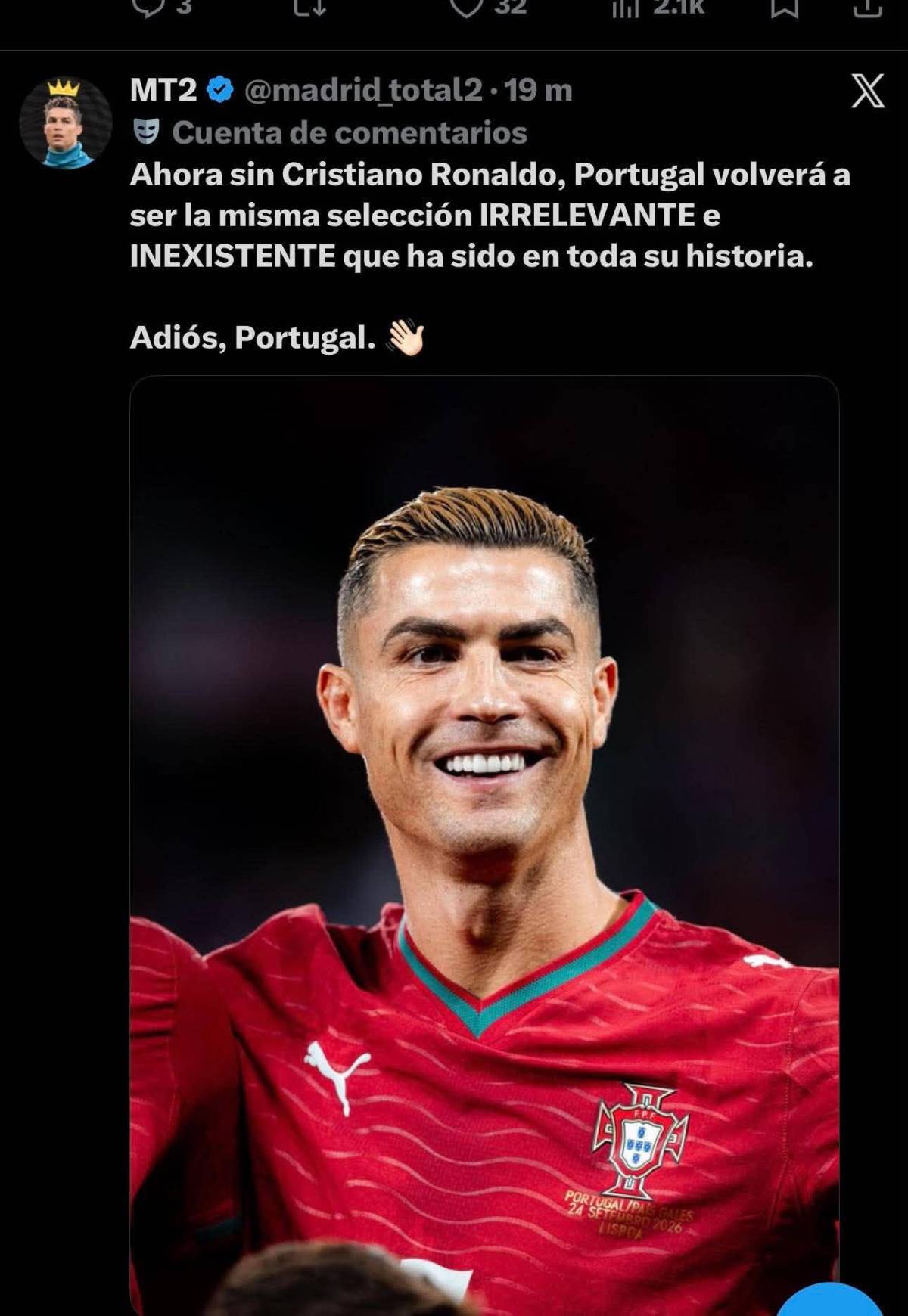 Envidia a Messi: así reacciona la prensa al abandono de Cristiano Ronaldo