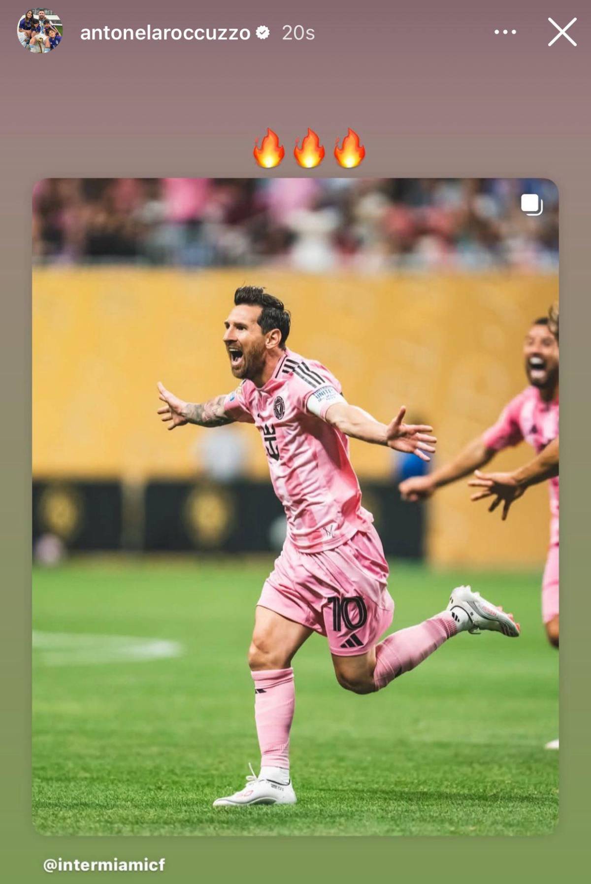 Amigo de Cristiano Ronaldo se tragó el golazo, lo que reclaman a Messi y la reacción de Antonela Roccuzzo