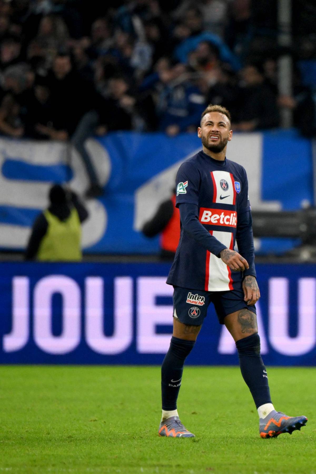 No se vio en TV: La maldición de Messi y el “10” en el PSG, la bronca del técnico Galtier y el eufórico festejo del Marsella